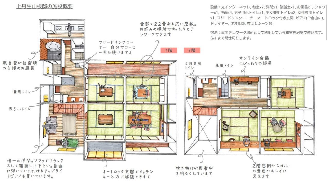 Worcation Base Kaminyu Yamane House - Vacation Stay 03960V Nagahama  Exterior foto